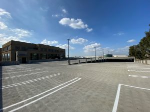 Top Floor view of Parking Structure