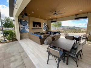 The Perch Amenity Space Lounge Area