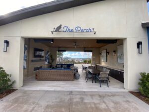 The Perch Amenity Space Lounge Area